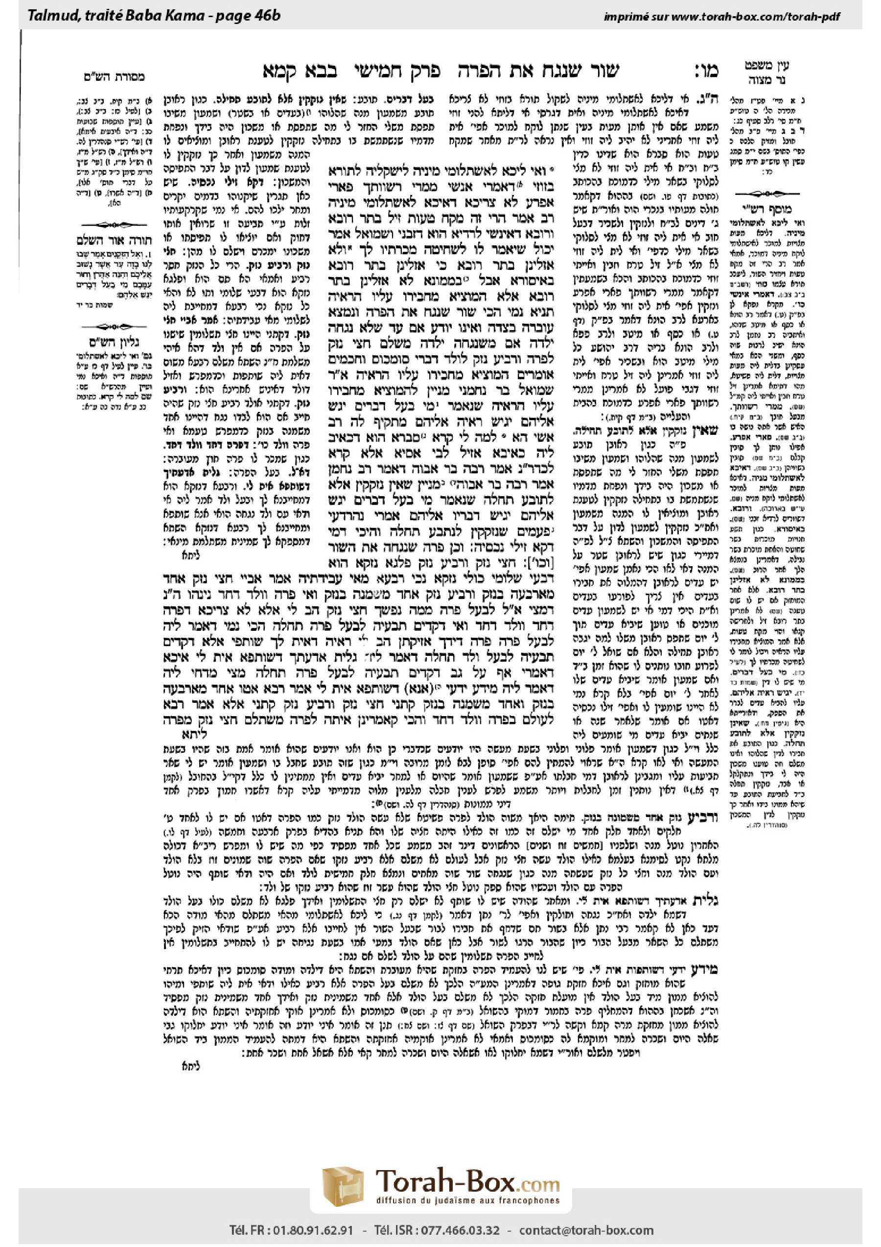 Torah-Box scan of Bava Kamma 46b