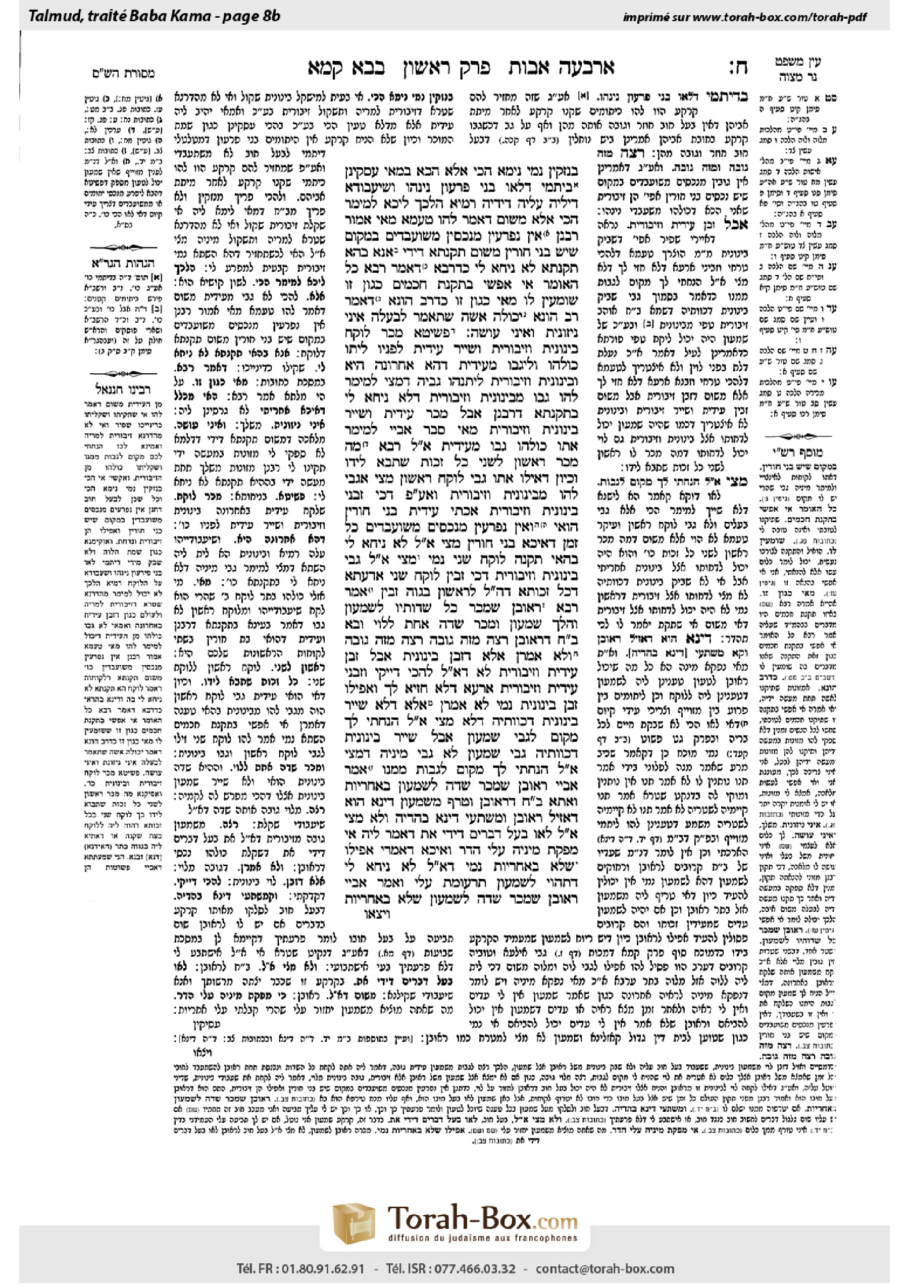 Torah-Box scan of Bava Kamma 8b