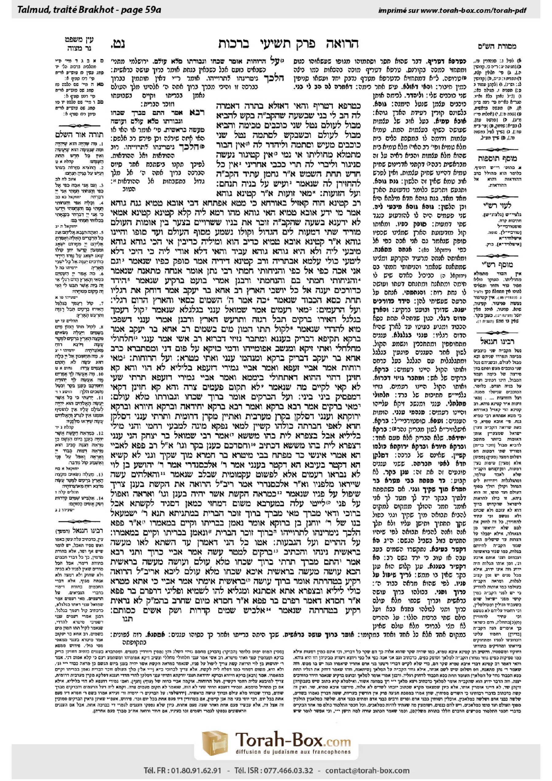 Torah-Box scan of Berakhot 59a