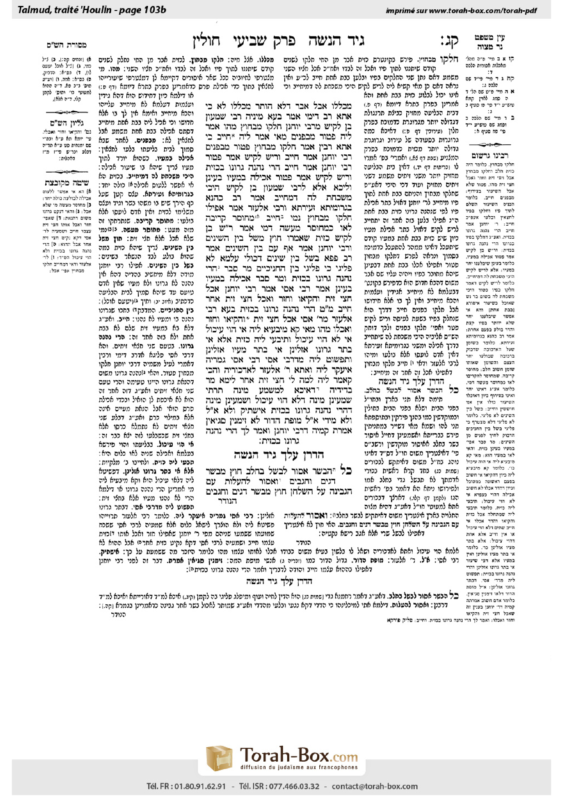 Torah-Box scan of Chullin 103b