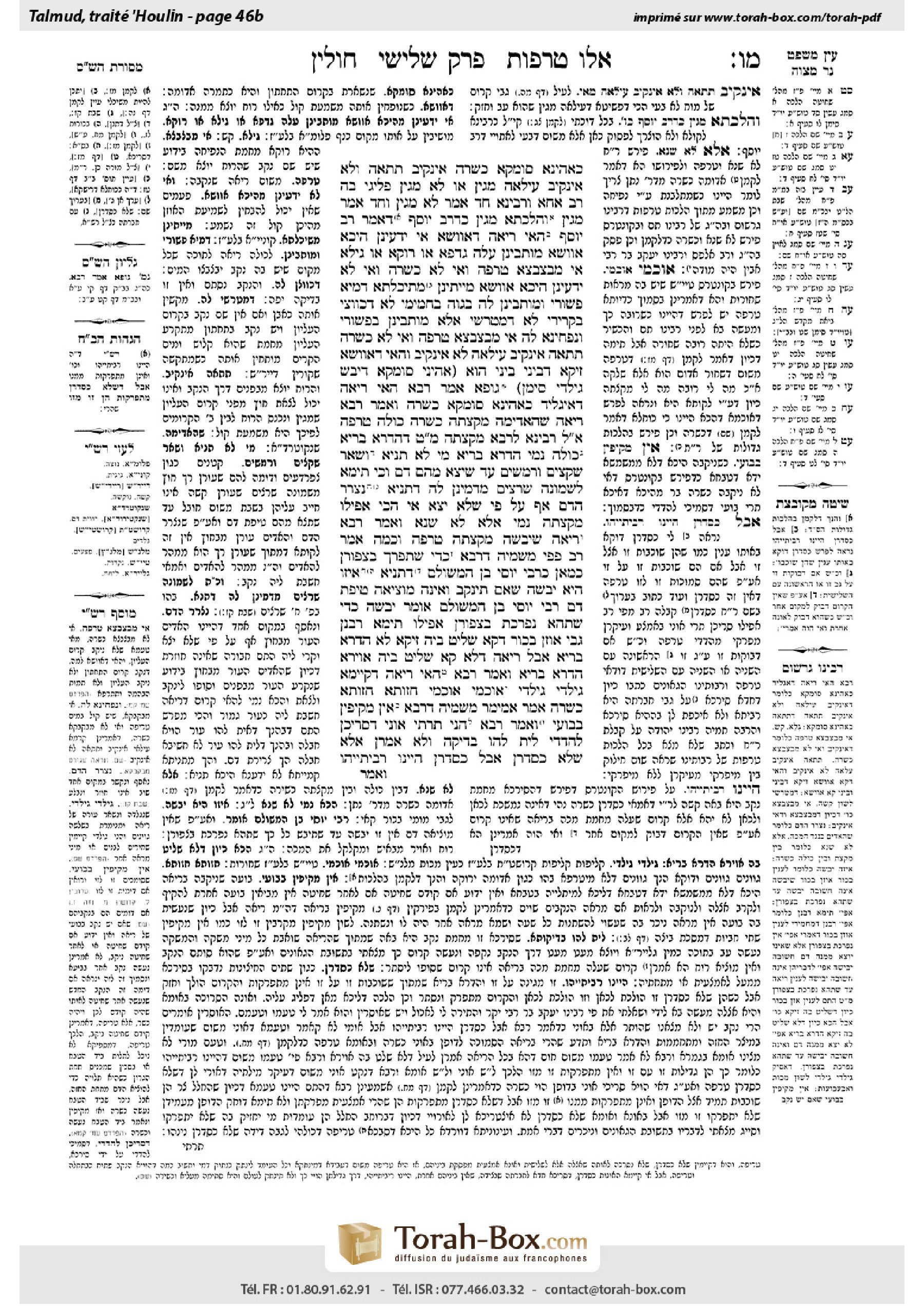 Torah-Box scan of Chullin 46b