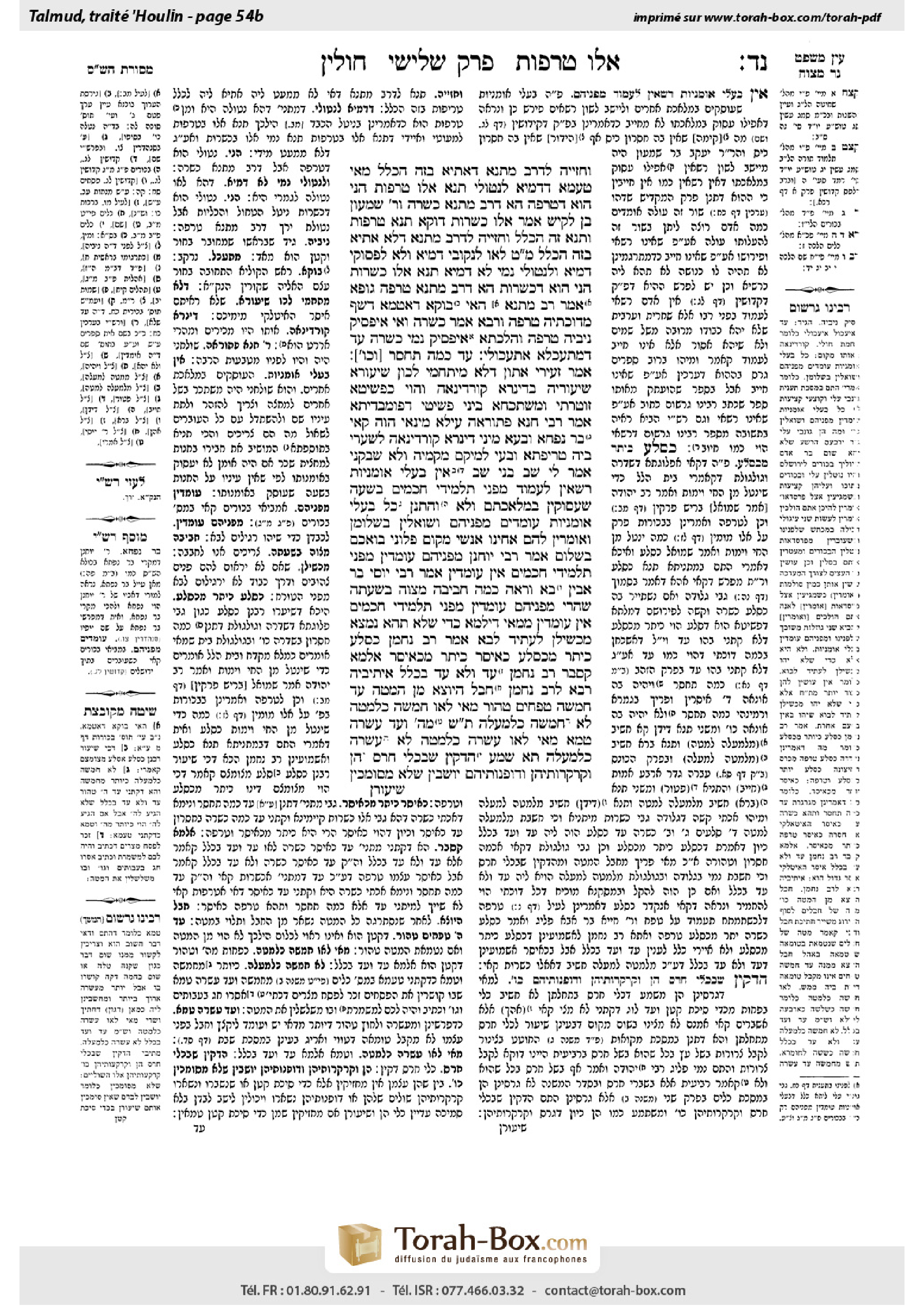 Torah-Box scan of Chullin 54b