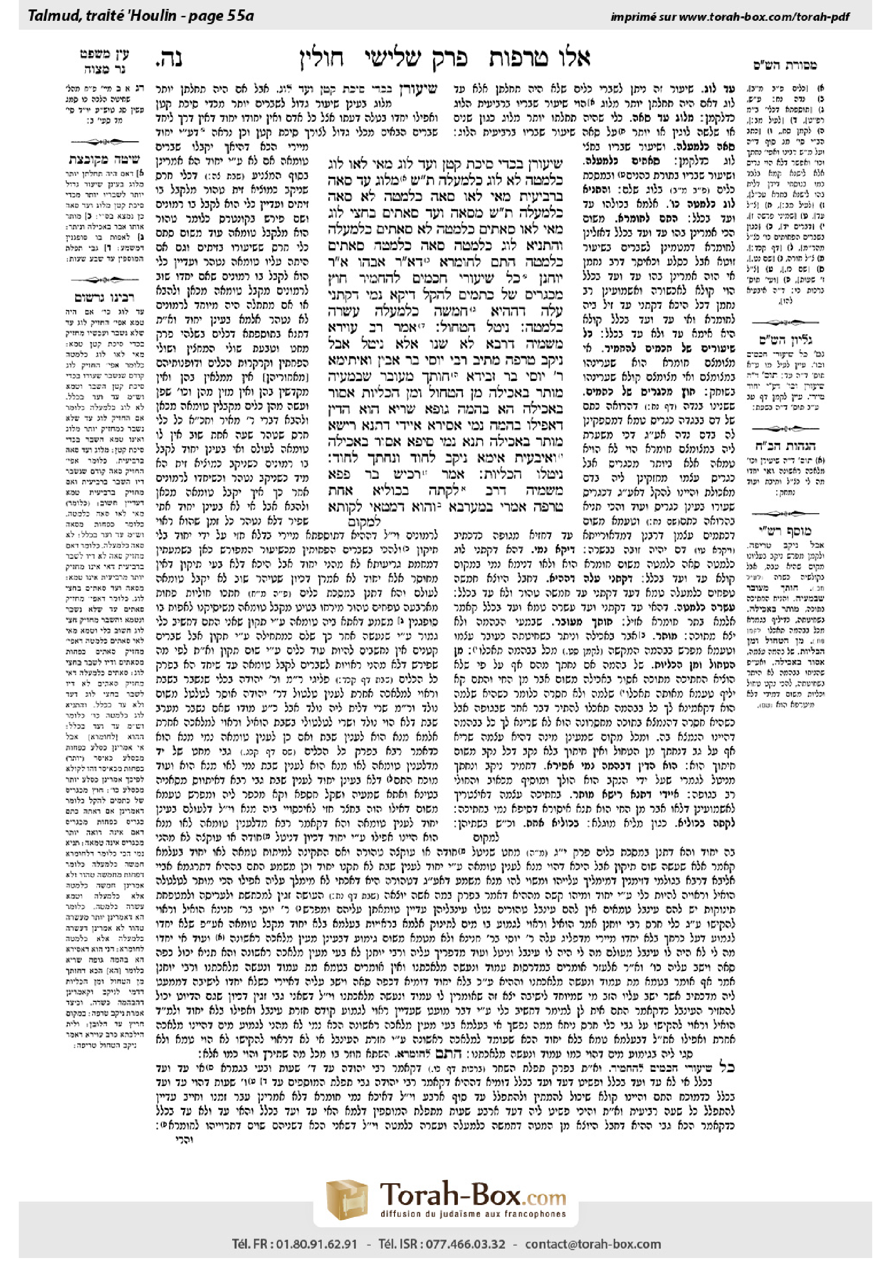 Torah-Box scan of Chullin 55a