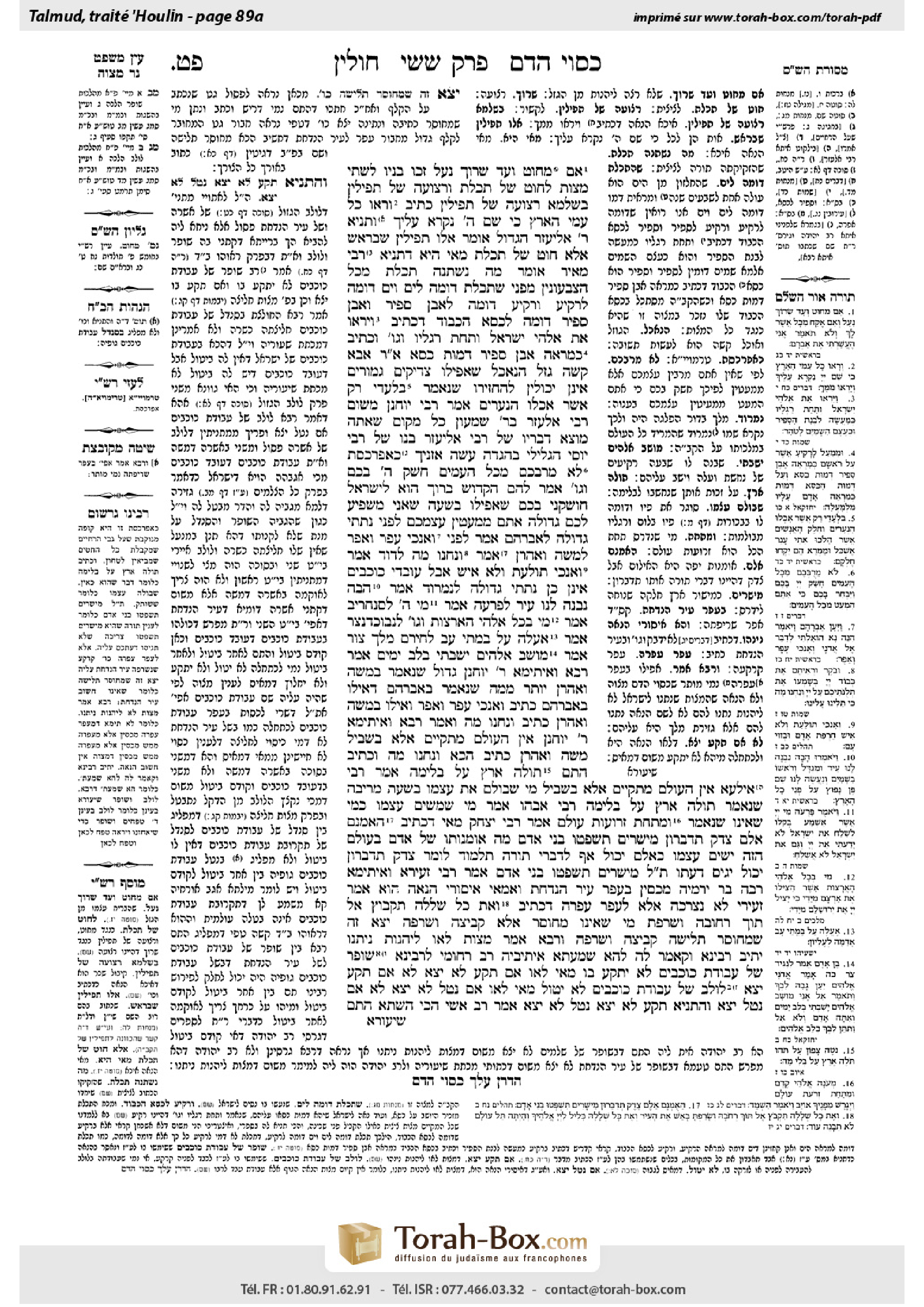 Torah-Box scan of Chullin 89a