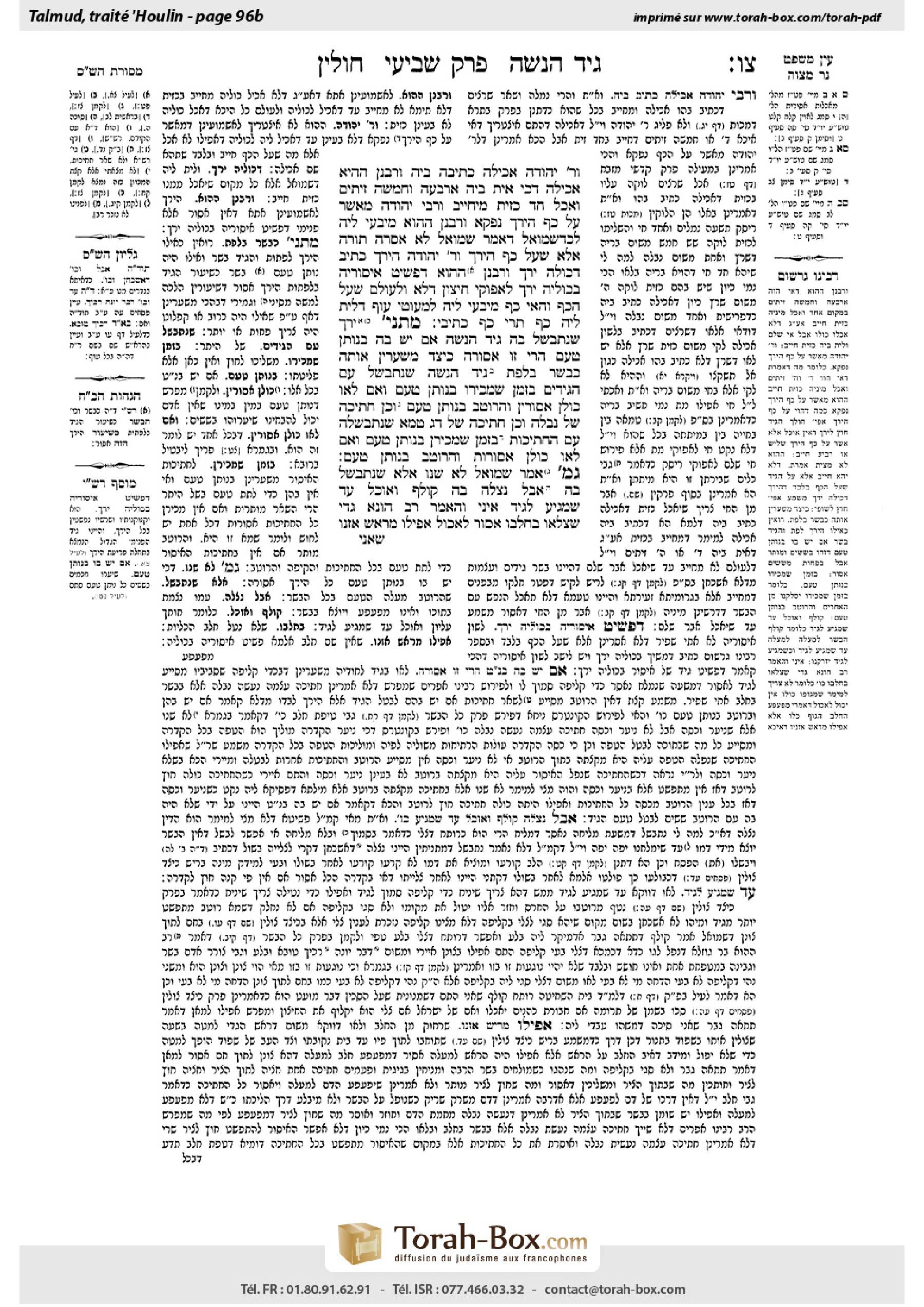 Torah-Box scan of Chullin 96b