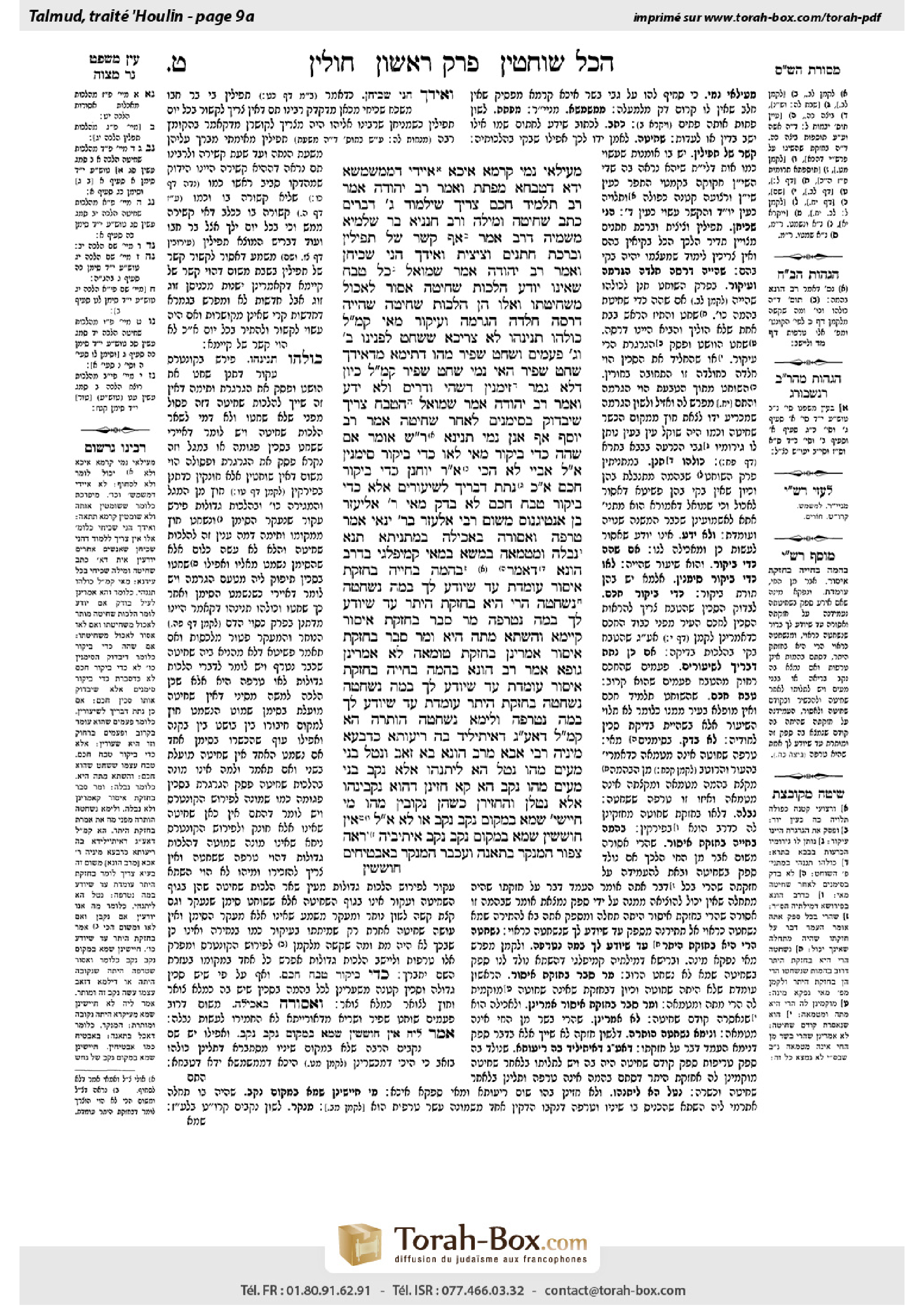Torah-Box scan of Chullin 9a