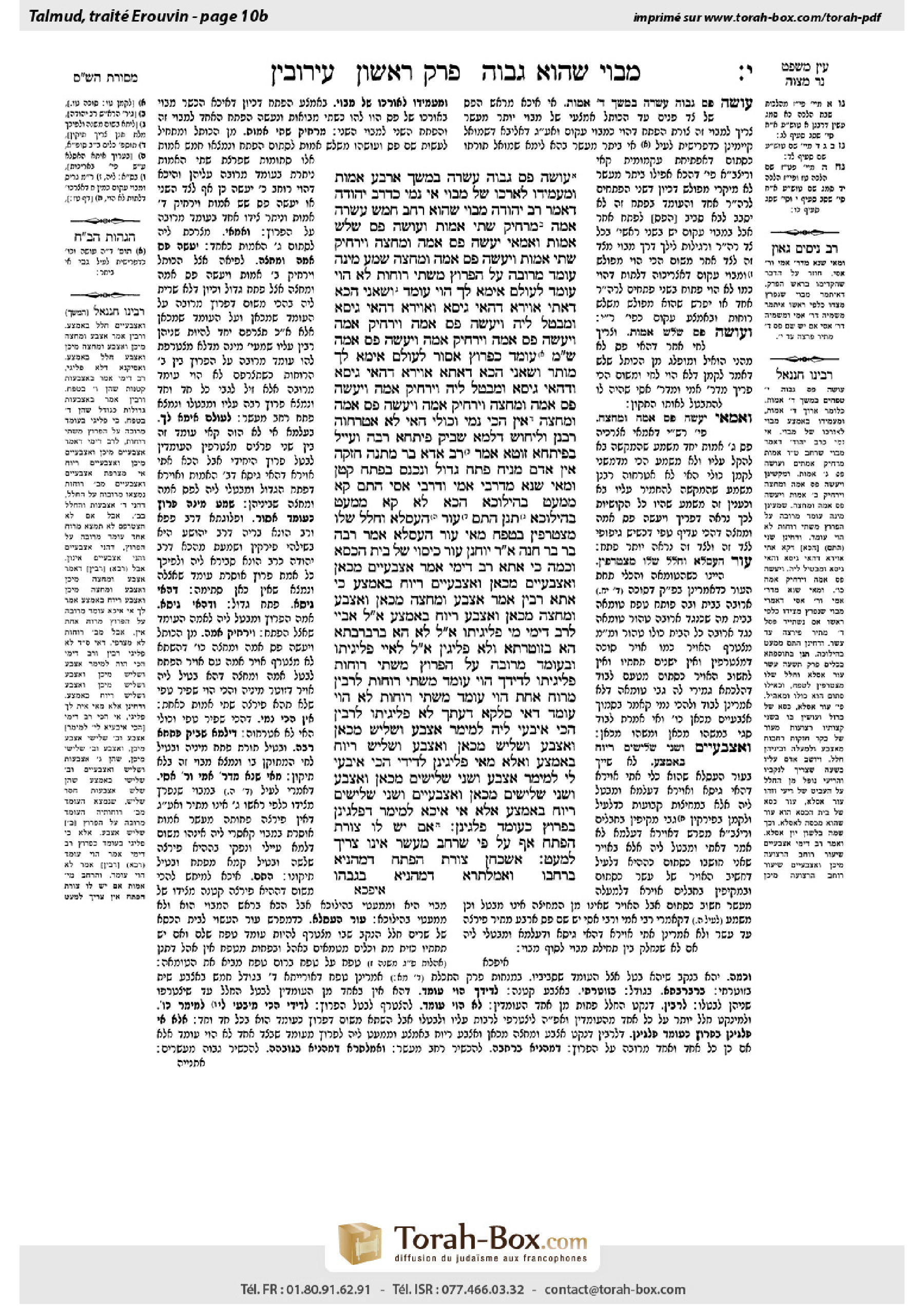 Torah-Box scan of Eruvin 10b