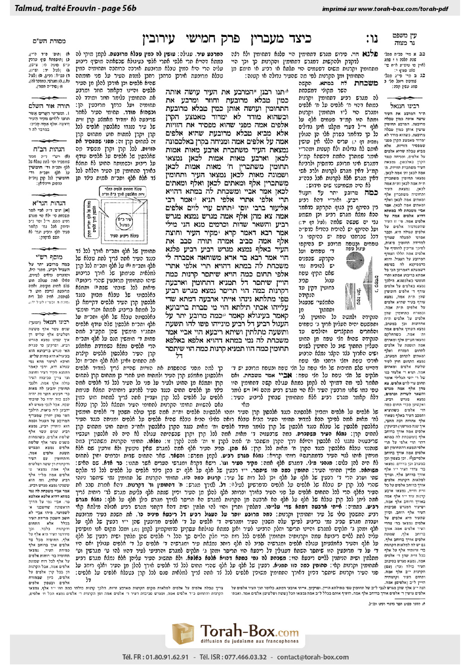 Torah-Box scan of Eruvin 56b