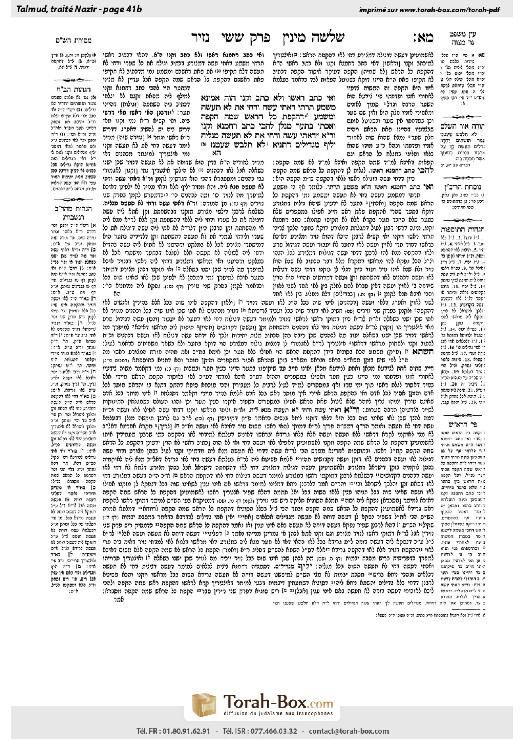 Torah-Box scan of Nazir 41b