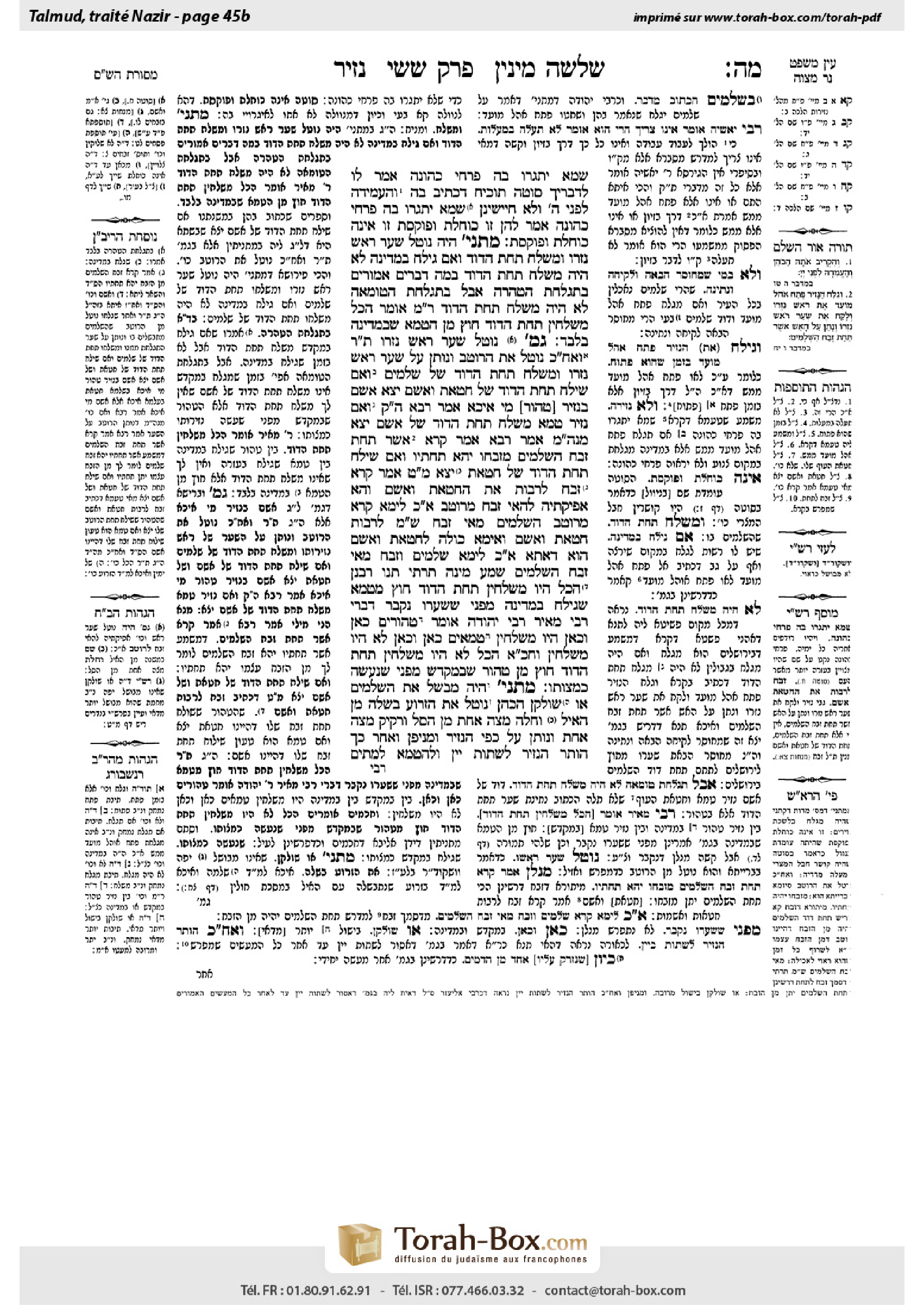 Torah-Box scan of Nazir 45b