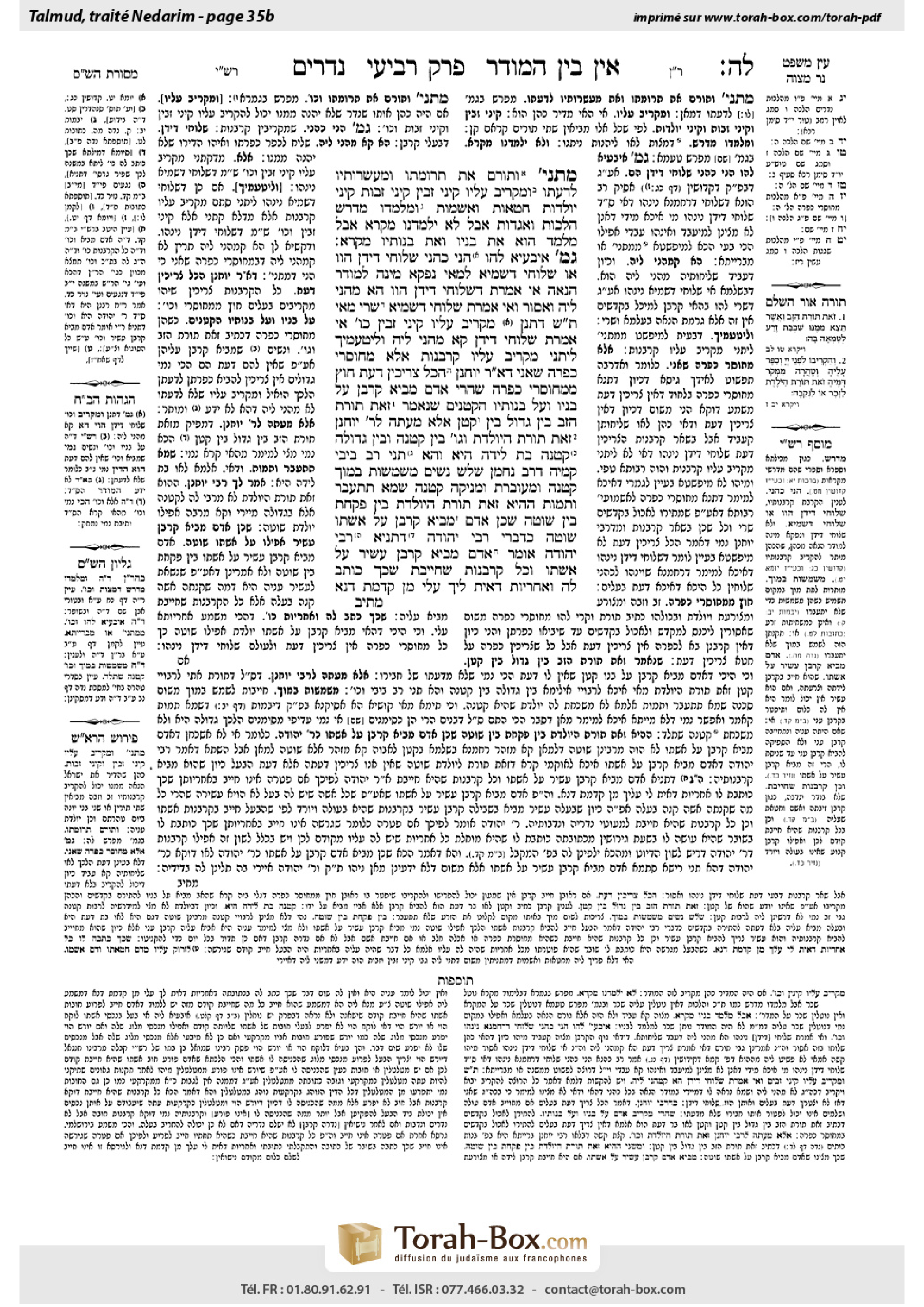 Torah-Box scan of Nedarim 35b