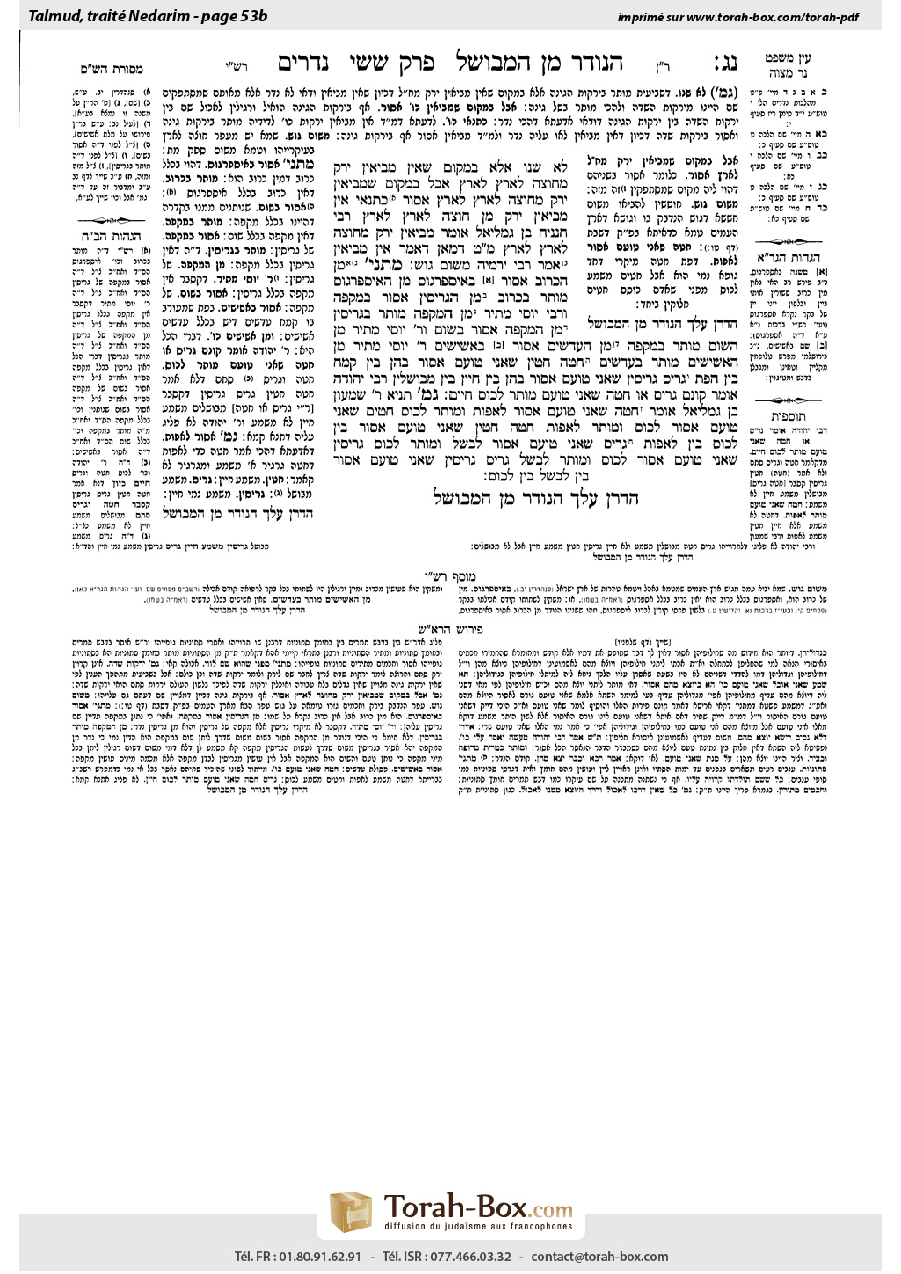 Torah-Box scan of Nedarim 53b