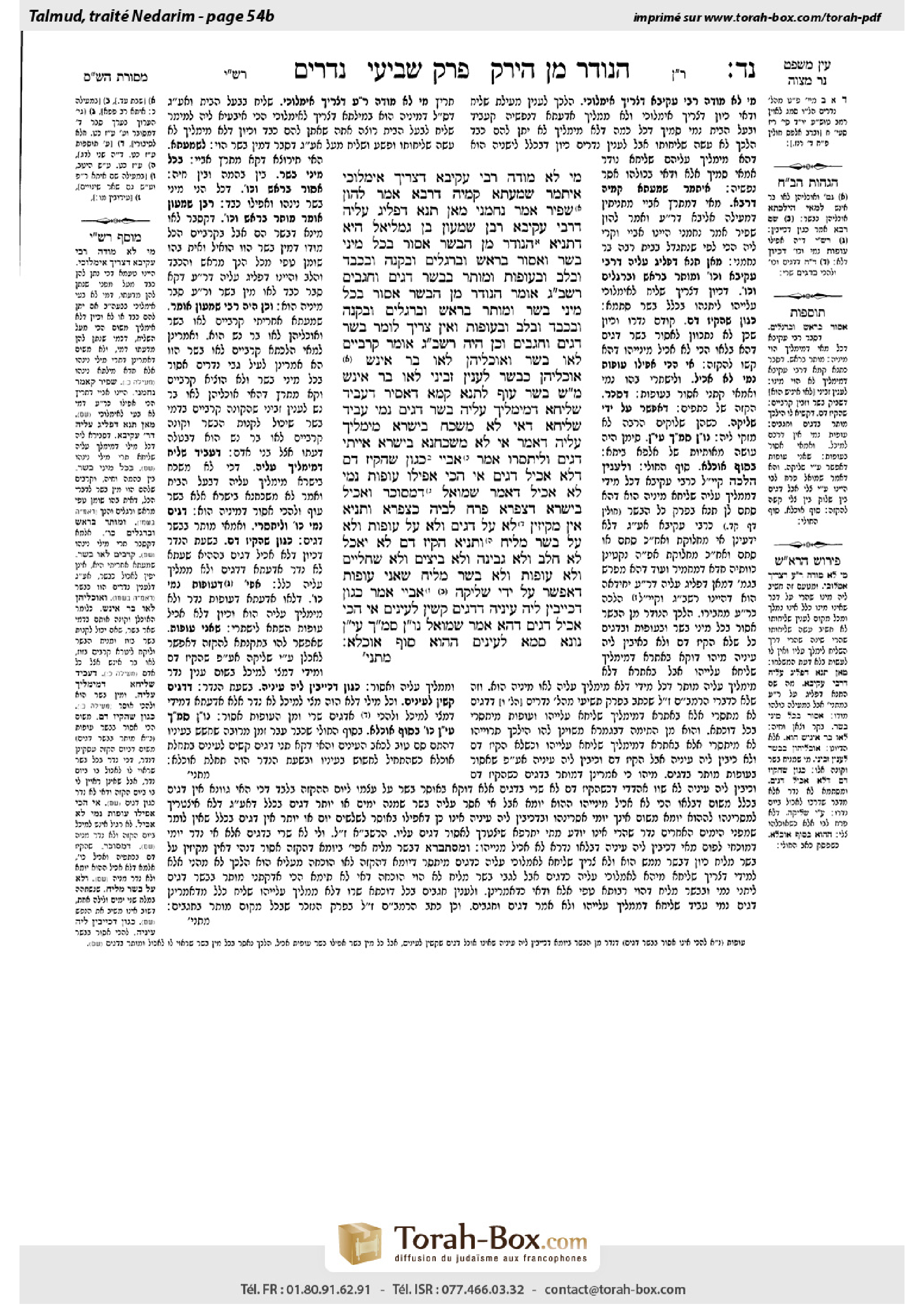 Torah-Box scan of Nedarim 54b
