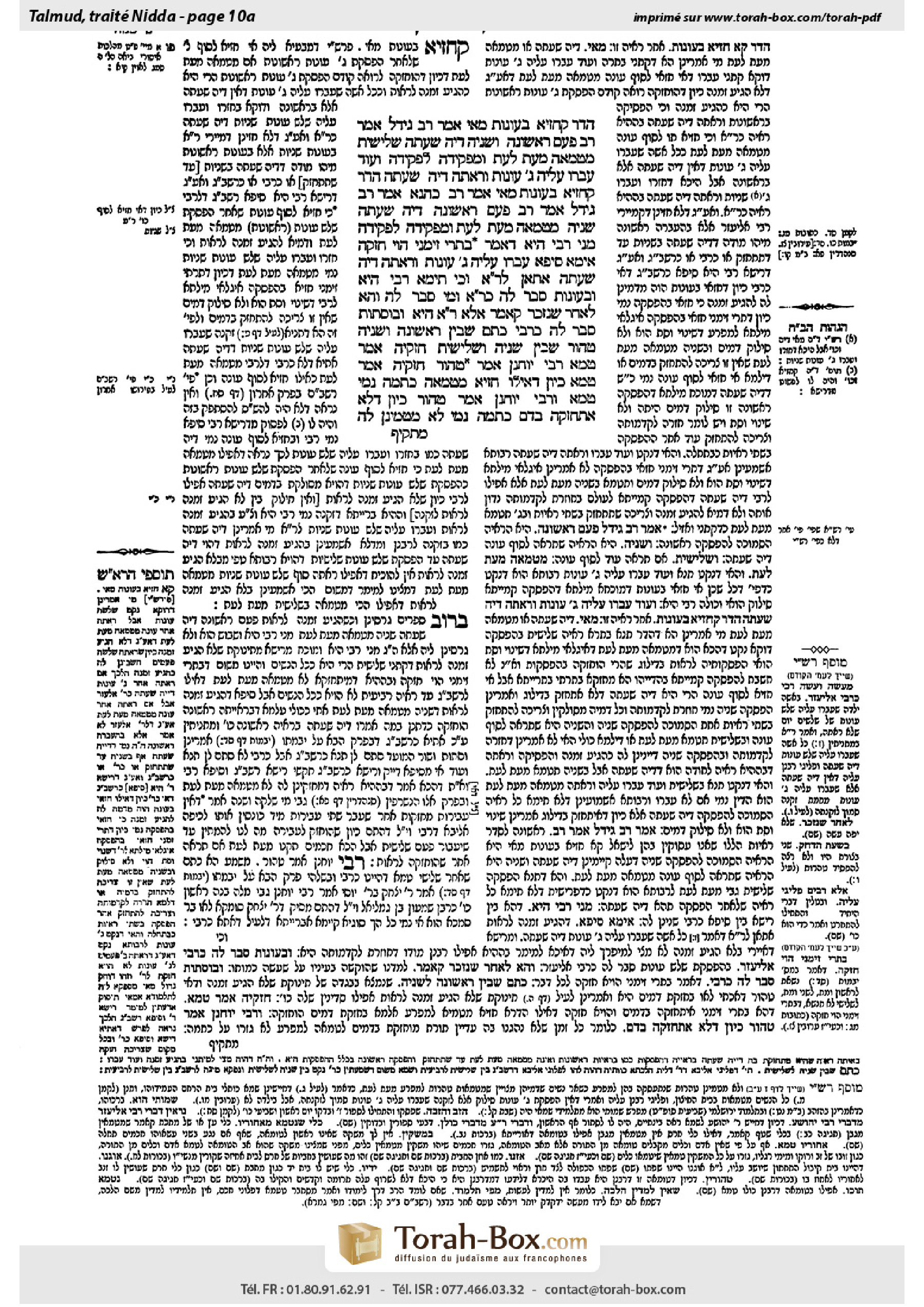 Torah-Box scan of Niddah 10a