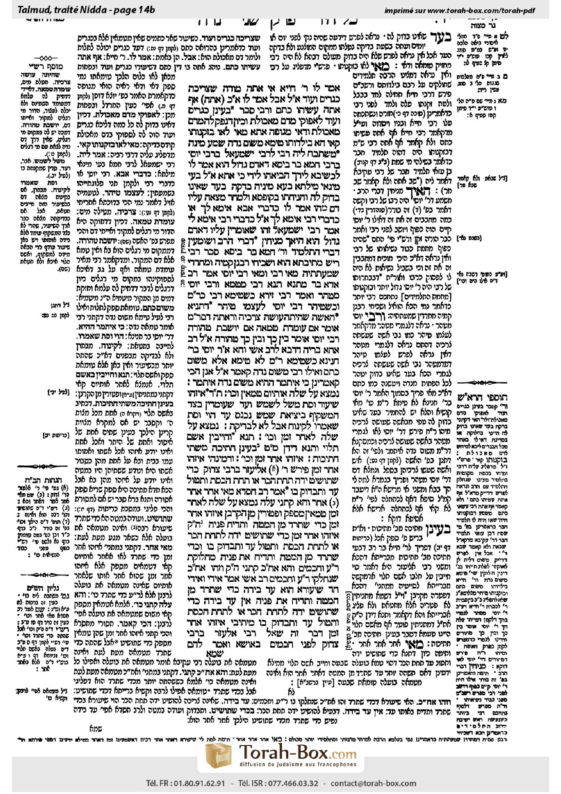 Torah-Box scan of Niddah 14b