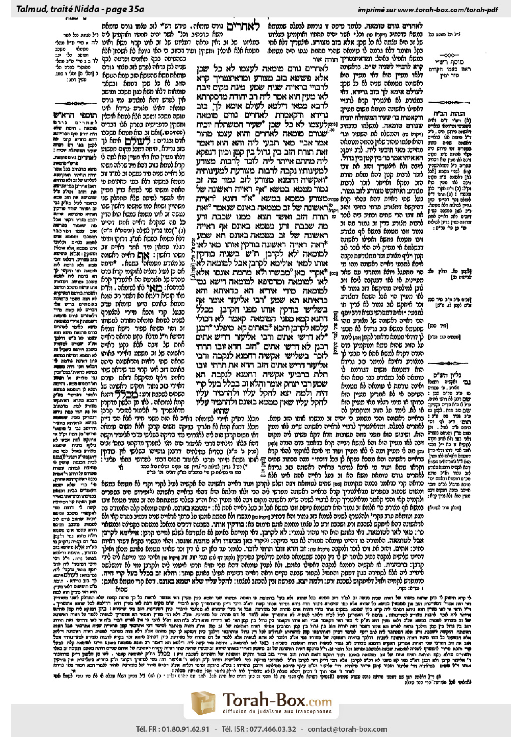 Torah-Box scan of Niddah 35a