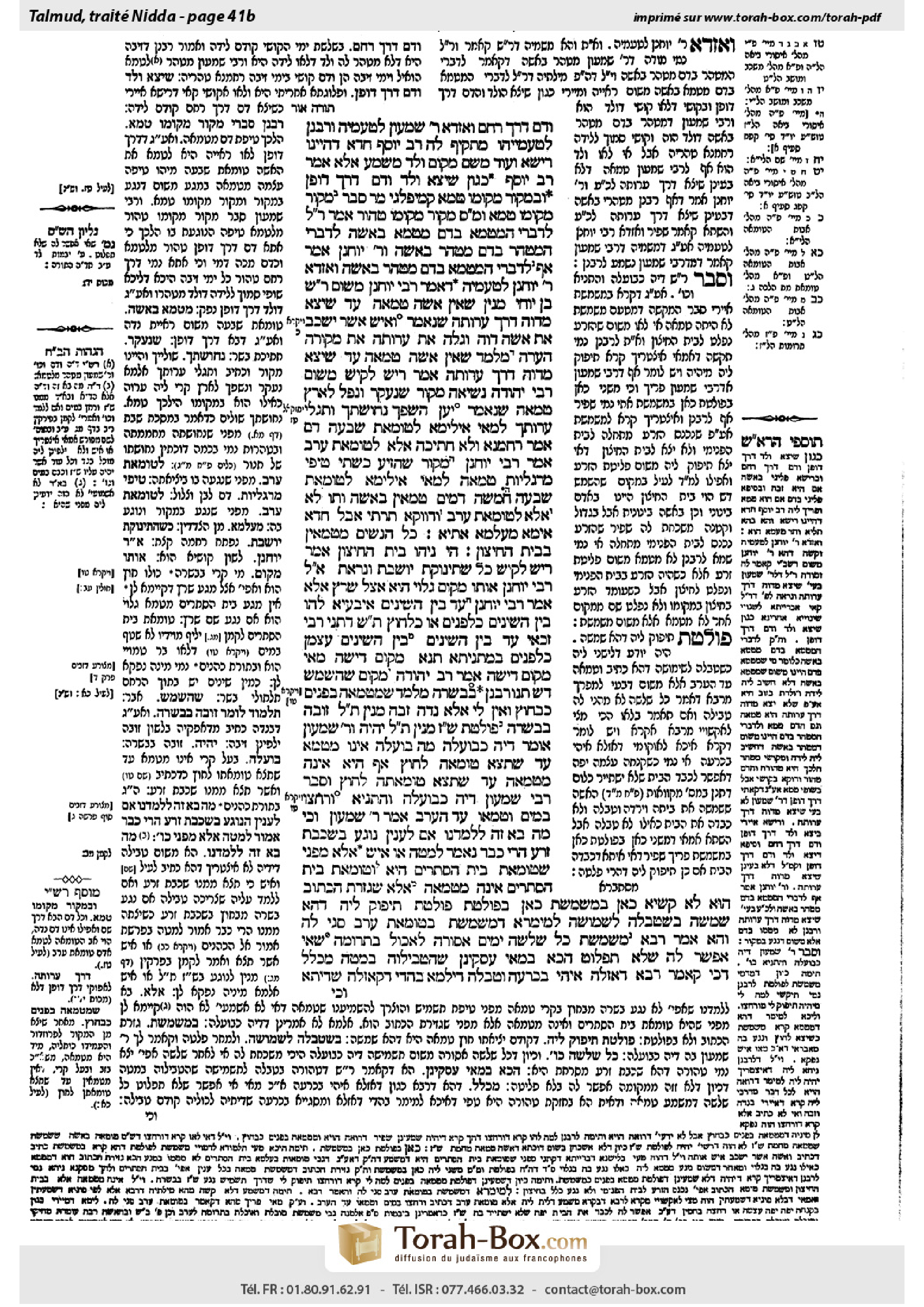 Torah-Box scan of Niddah 41b