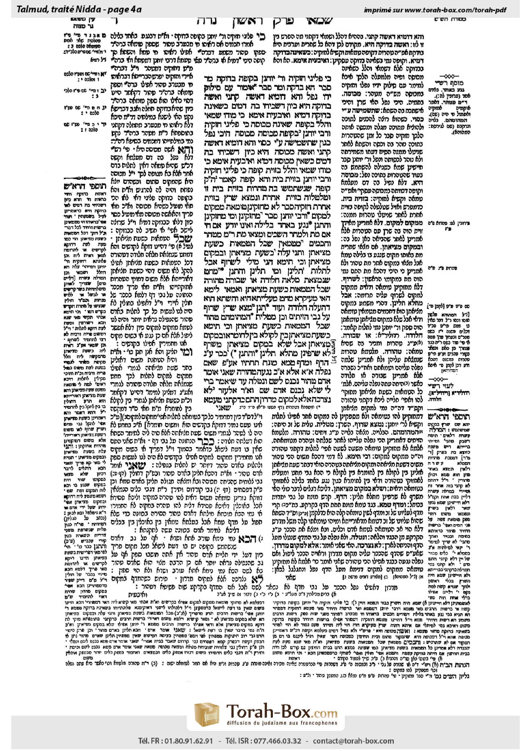 Torah-Box scan of Niddah 4a