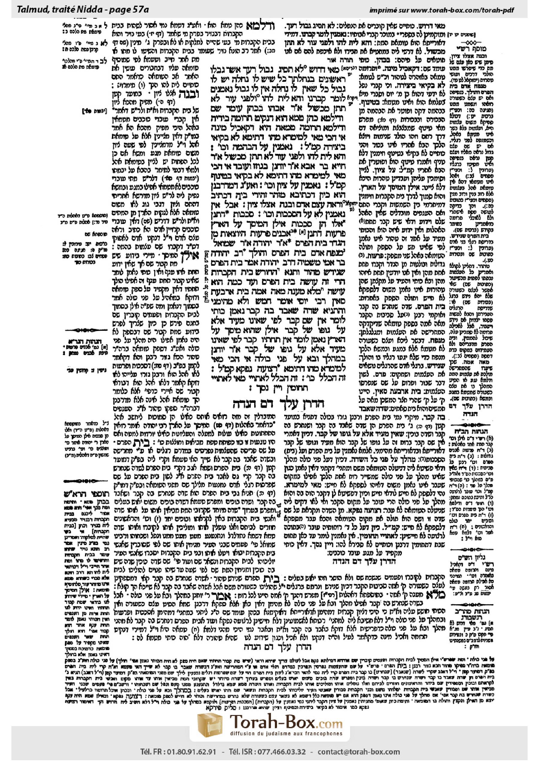 Torah-Box scan of Niddah 57a
