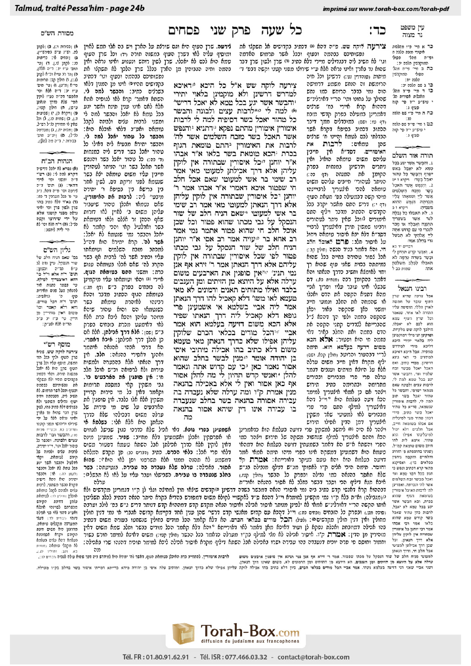 Torah-Box scan of Pesachim 24b