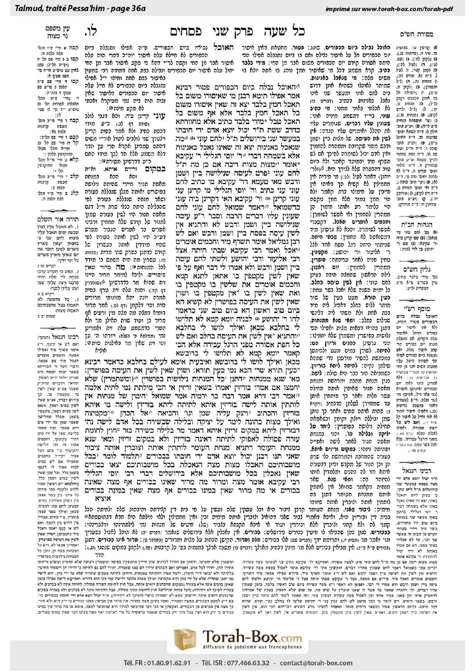 Torah-Box scan of Pesachim 36a