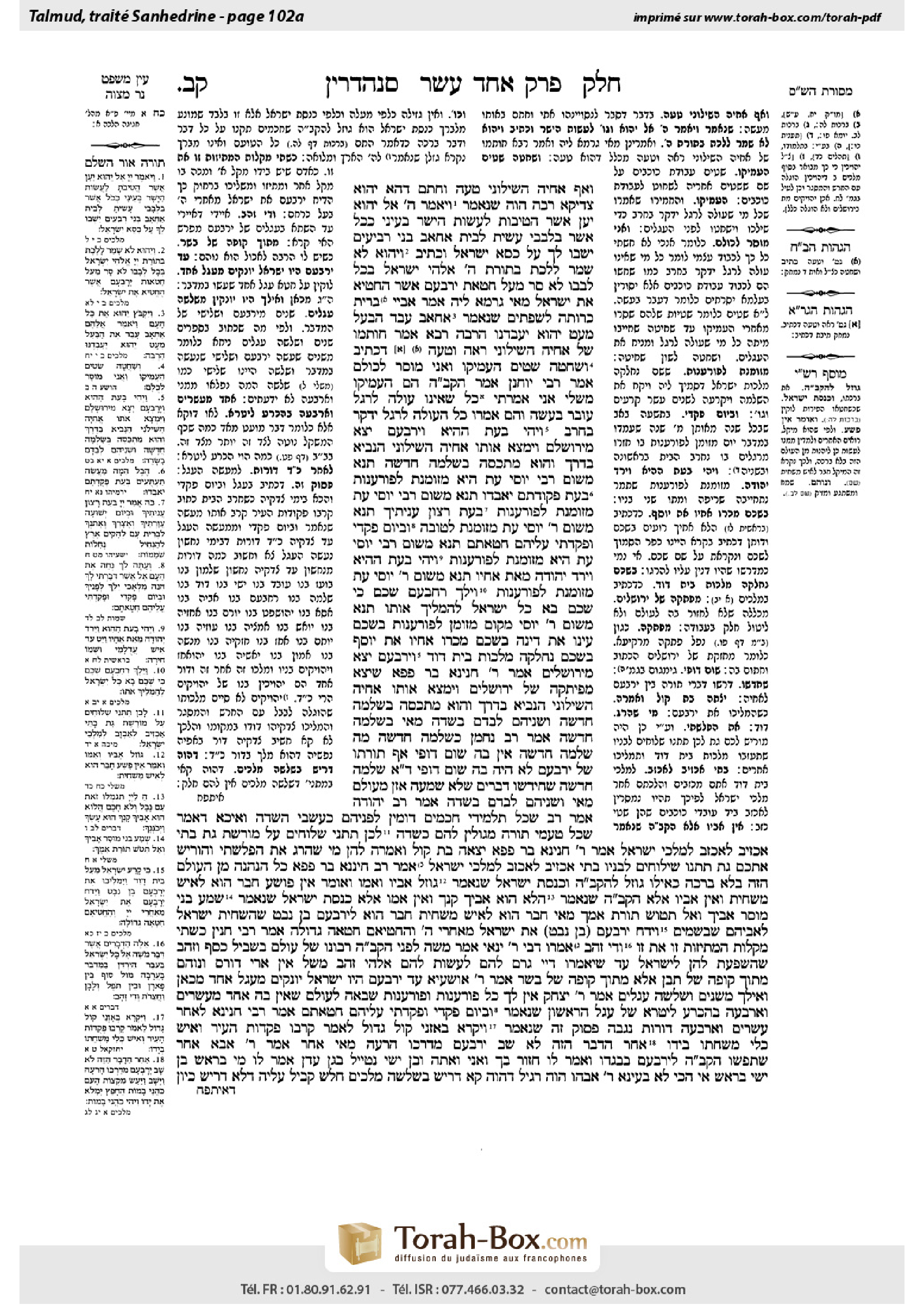 Torah-Box scan of Sanhedrin 102a