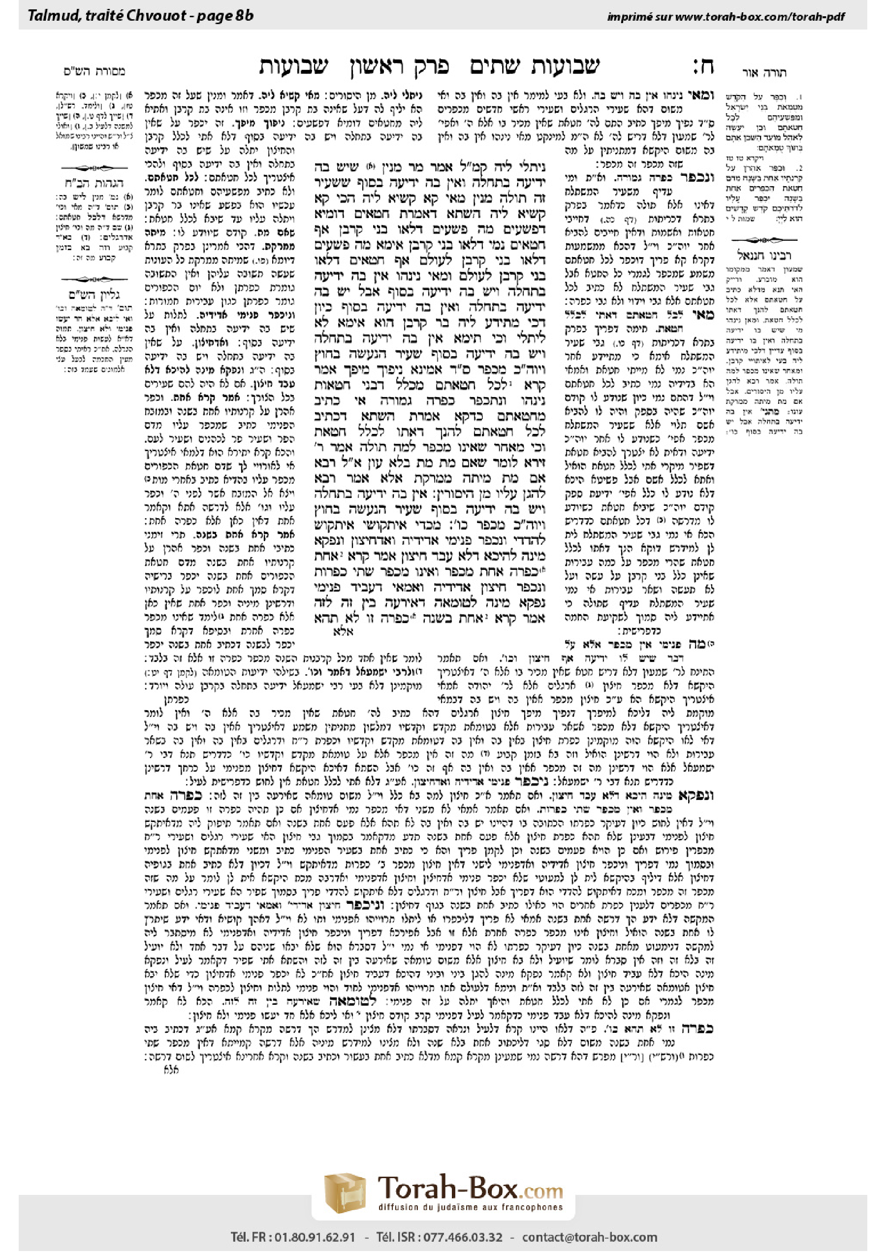 Torah-Box scan of Shevuot 8b