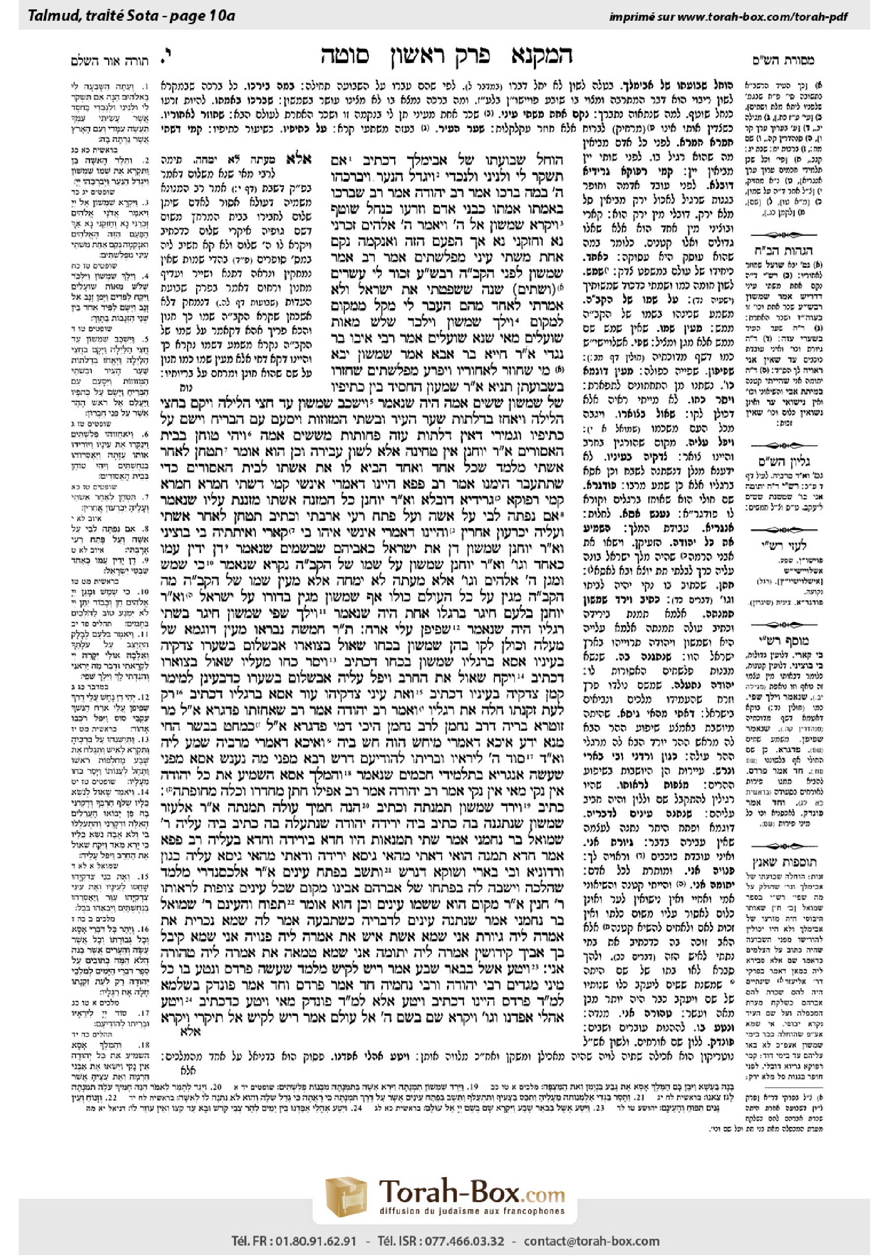 Torah-Box scan of Sotah 10a