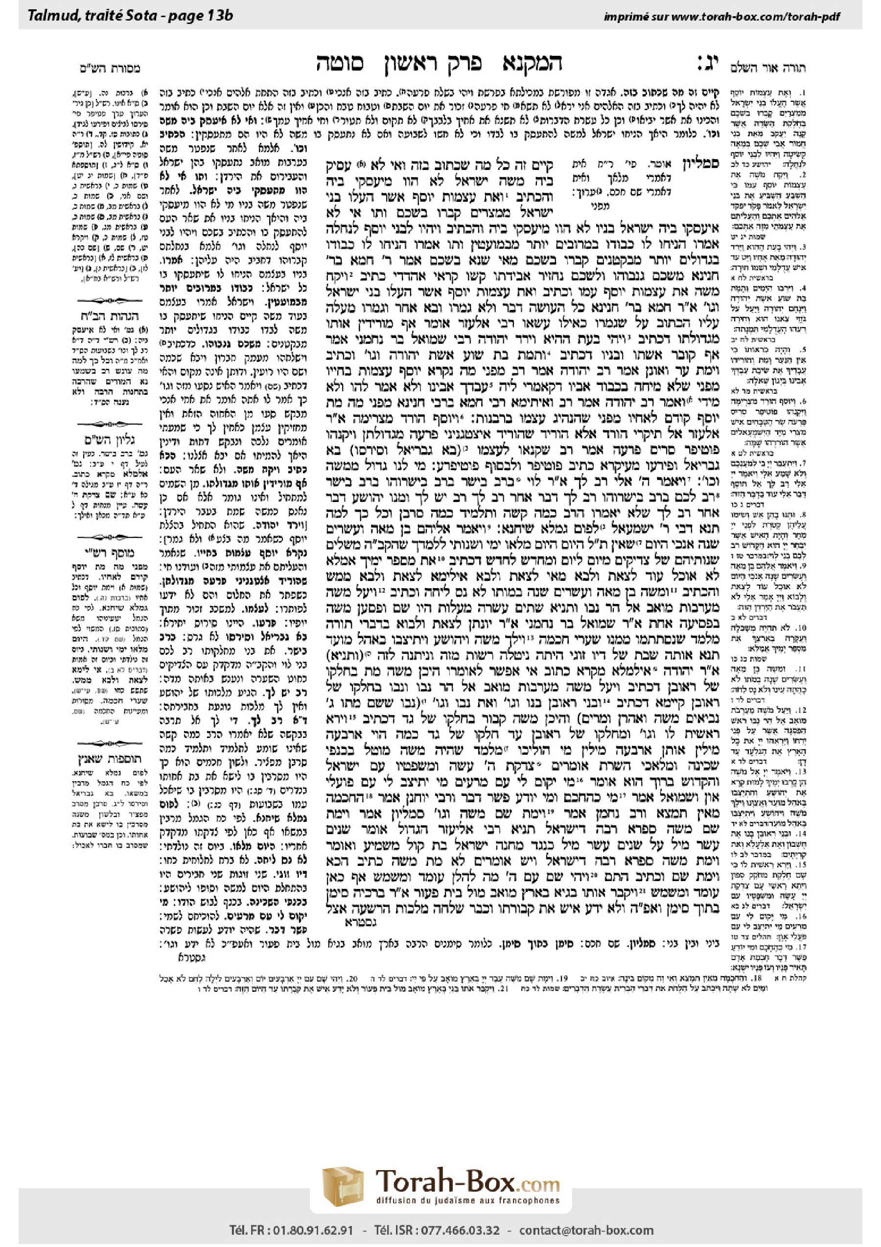 Torah-Box scan of Sotah 13b
