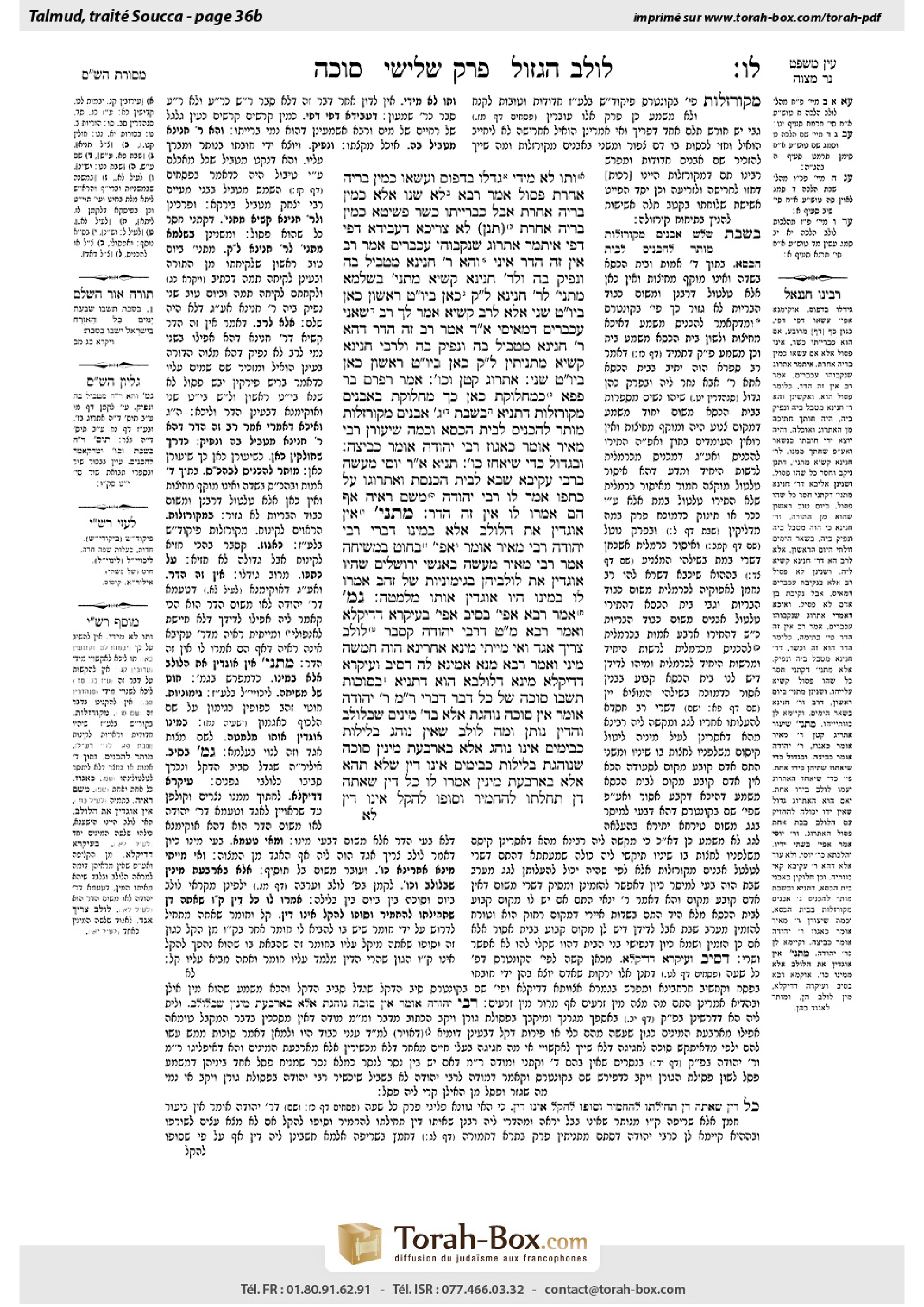 Torah-Box scan of Sukkah 36b