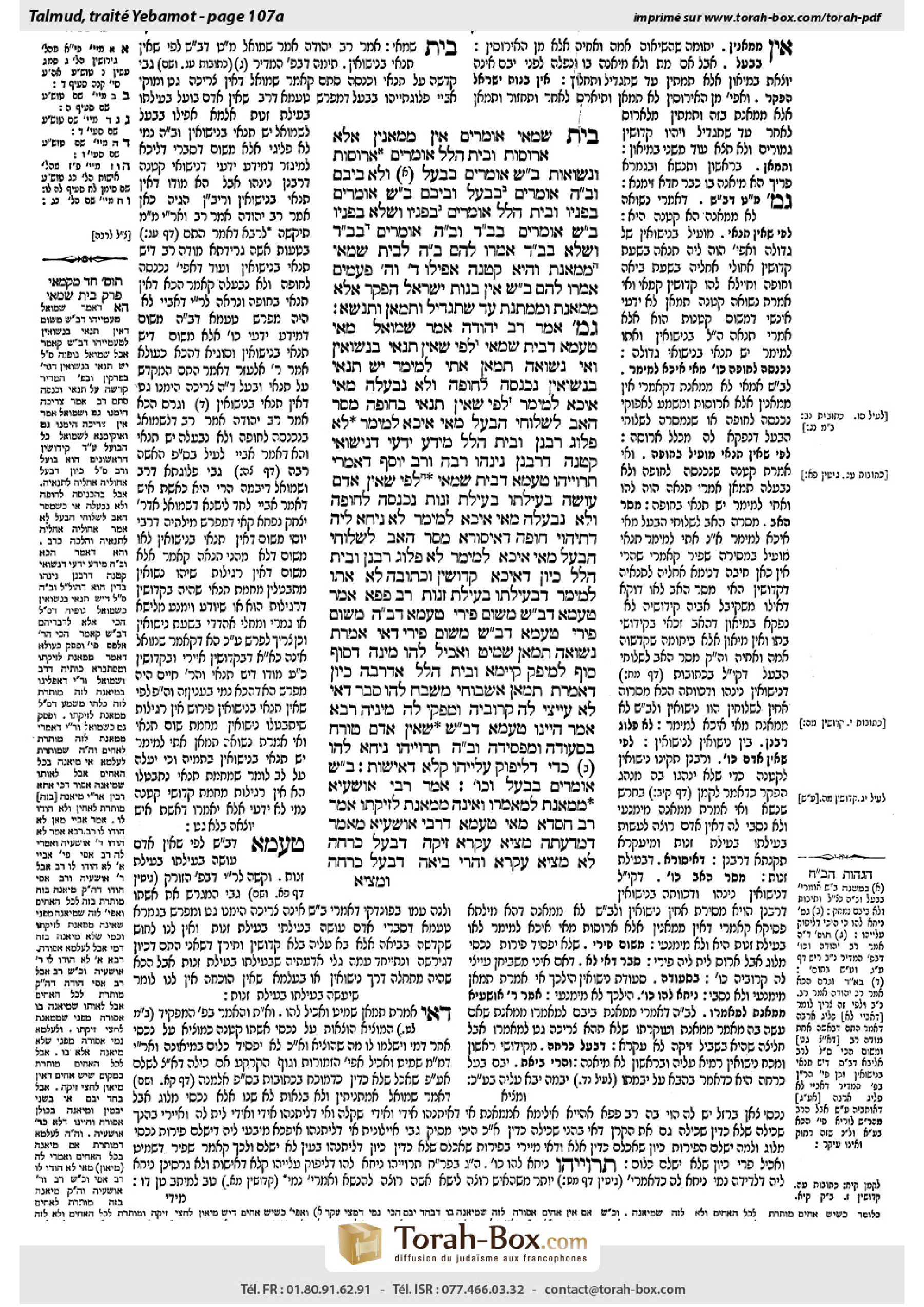 Torah-Box scan of Yevamot 107a