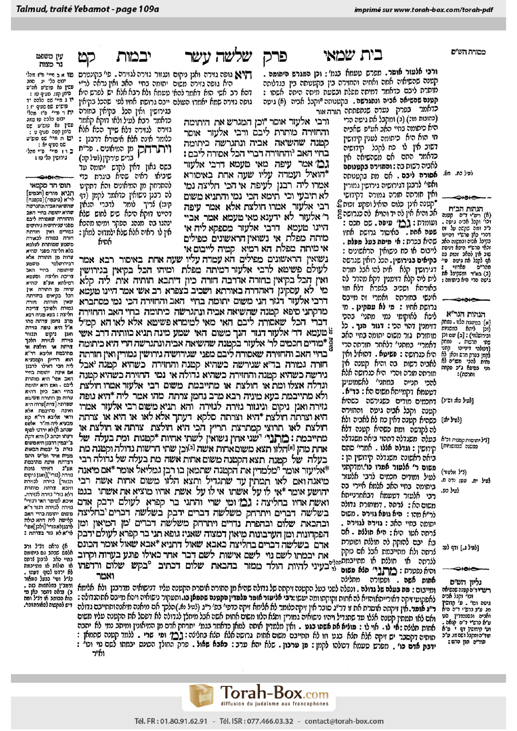 Torah-Box scan of Yevamot 109a