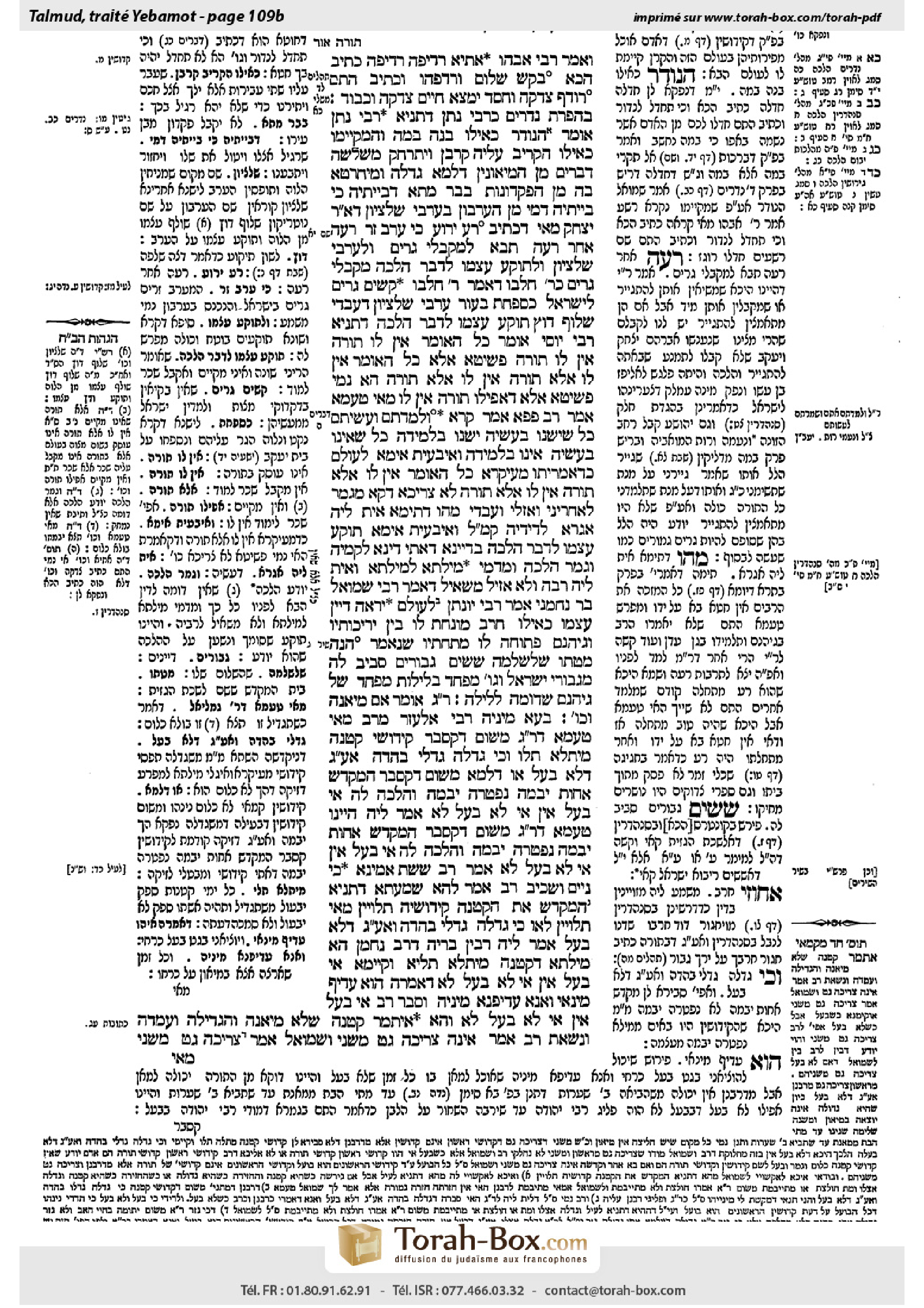 Torah-Box scan of Yevamot 109b