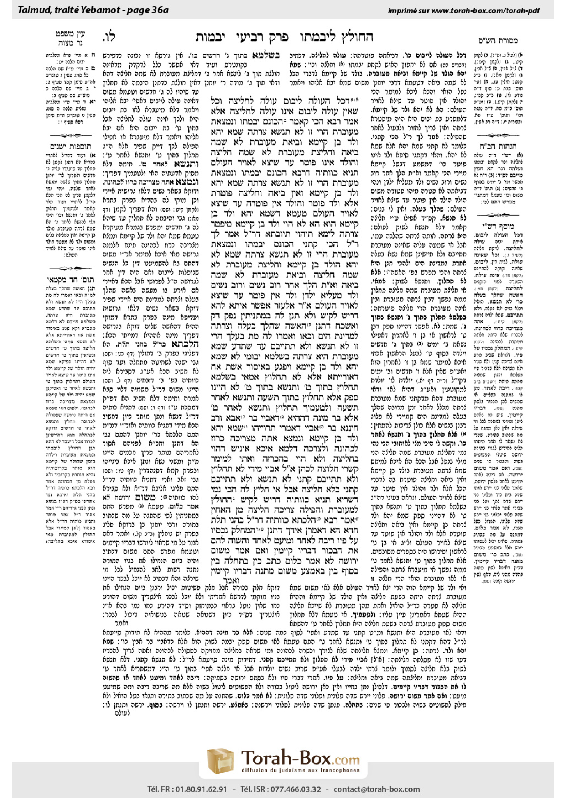 Torah-Box scan of Yevamot 36a