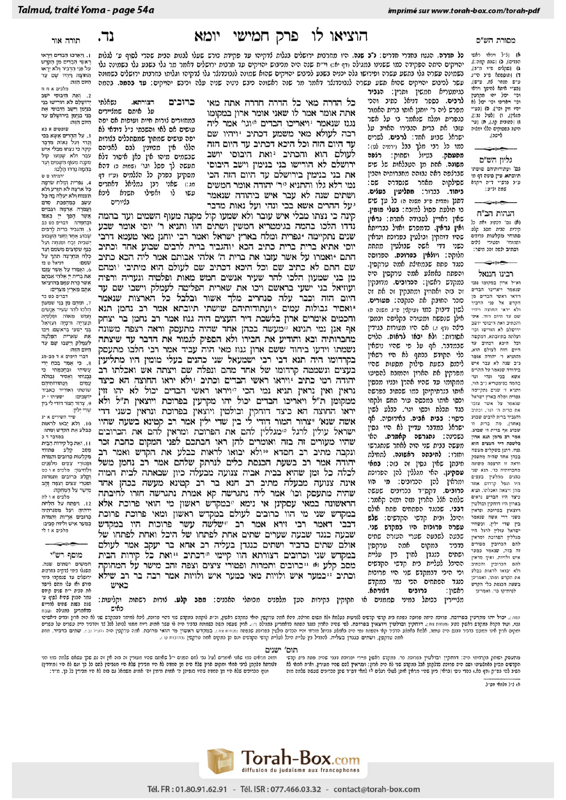 Torah-Box scan of Yoma 54a