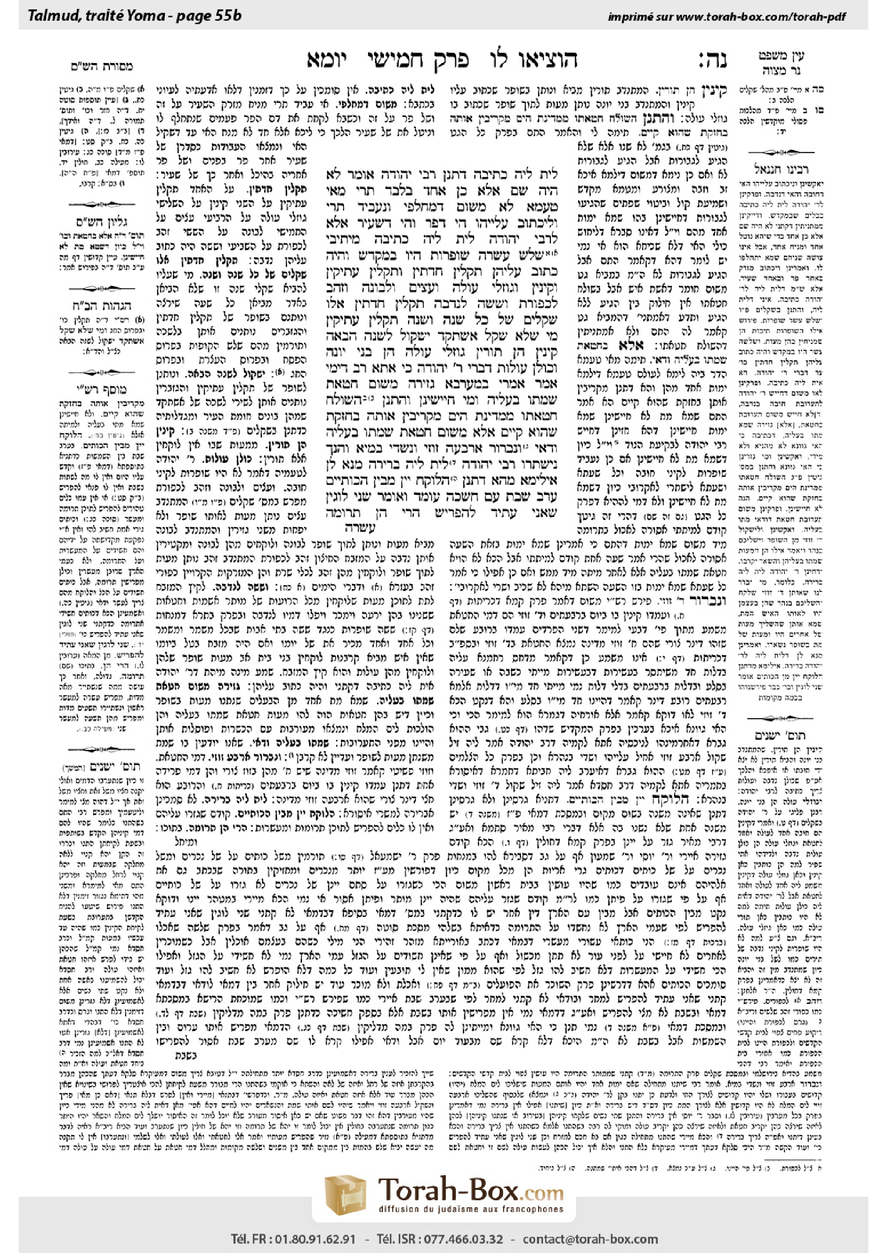 Torah-Box scan of Yoma 55b