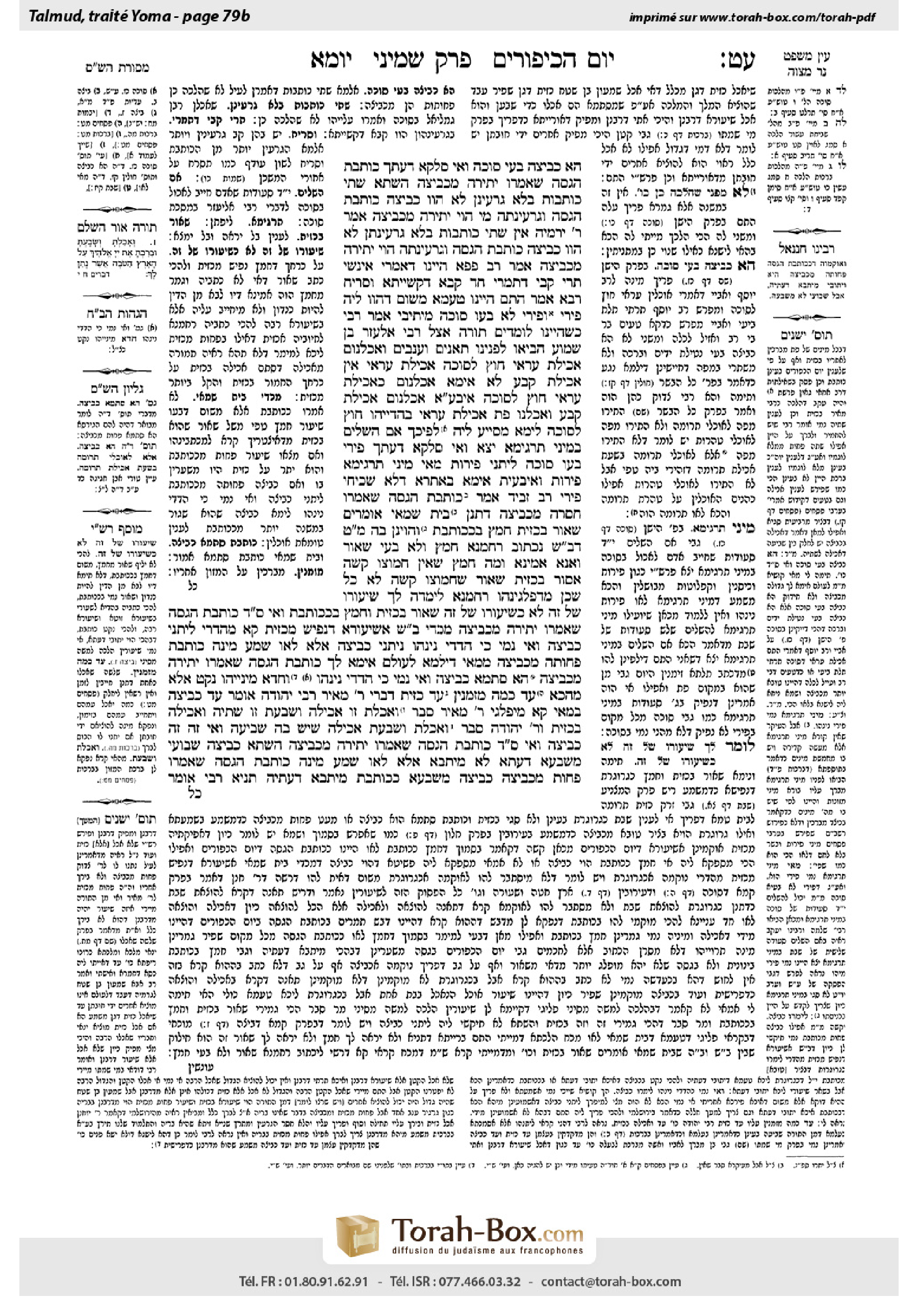 Torah-Box scan of Yoma 79b
