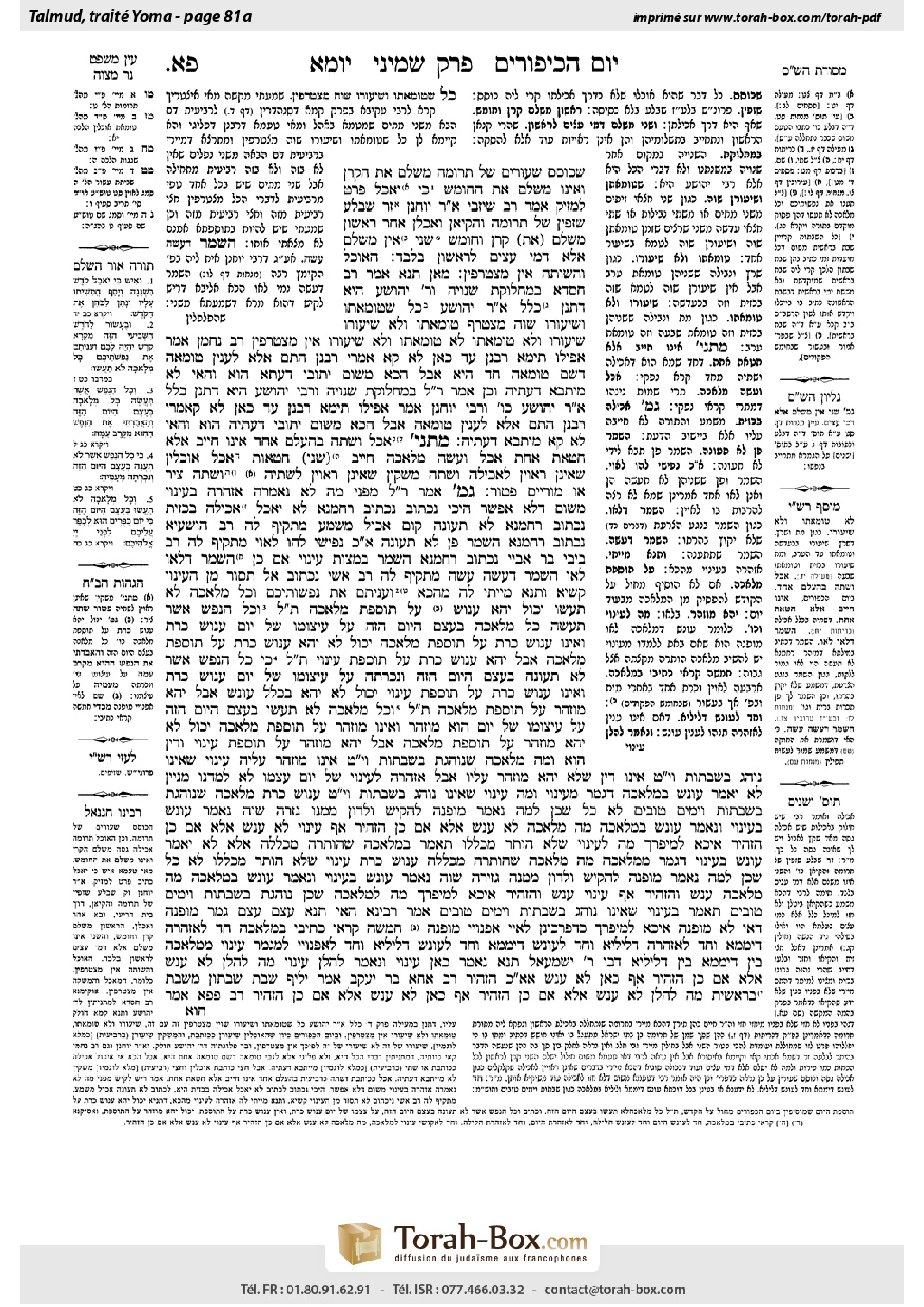 Torah-Box scan of Yoma 81a